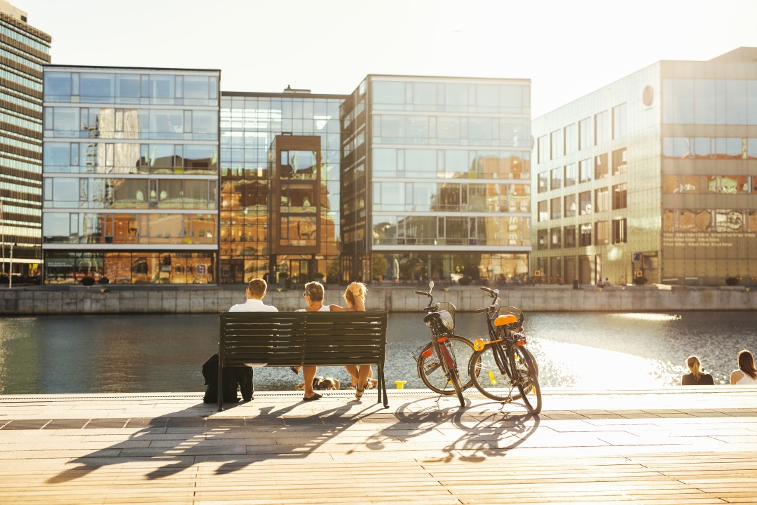 Malmö im Sommer 